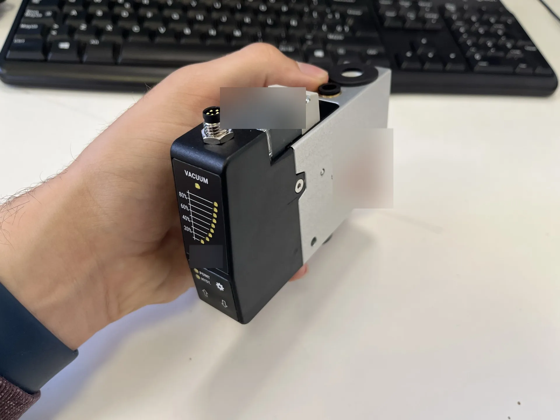 Sensor de vacío industrial — producto acabado